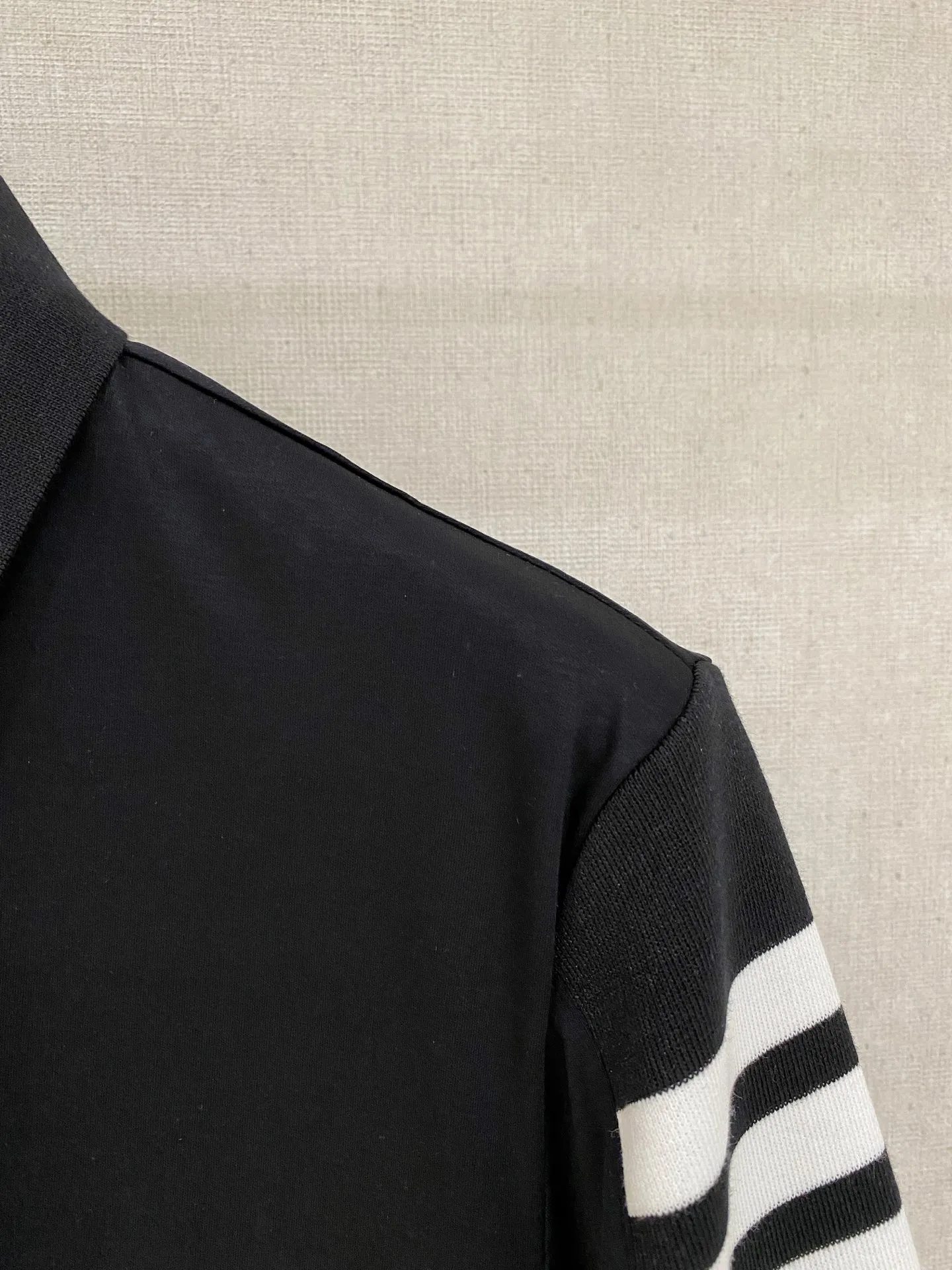 Thom Browne # New Arrival POLO ！ Quality # Breathable Versatile ！ ：Dark Blue White Size：M-XXXL
